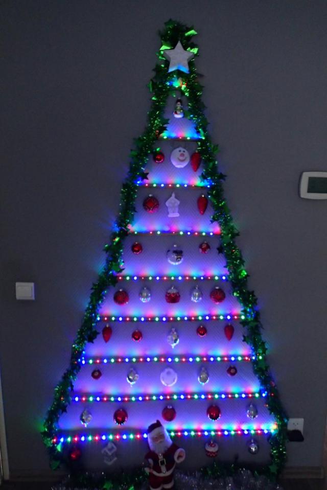 Led strip christmas lights shop diy