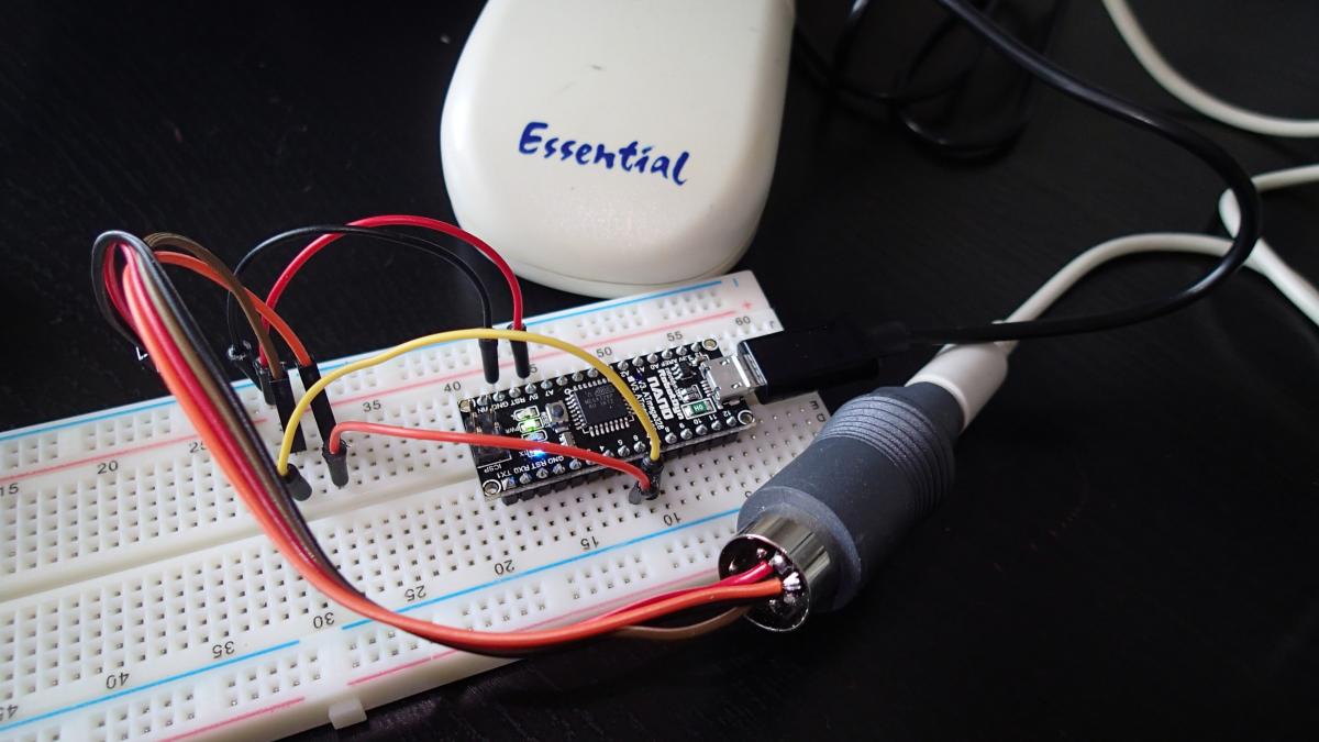 Acorn Arduino PS/2 mouse adapter | ezContents blog