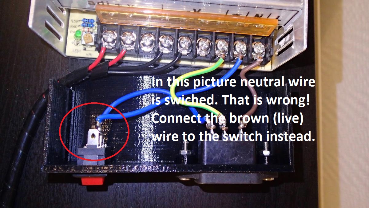 37 anet a8 power switch wiring diagram - Power Connection FixeD
