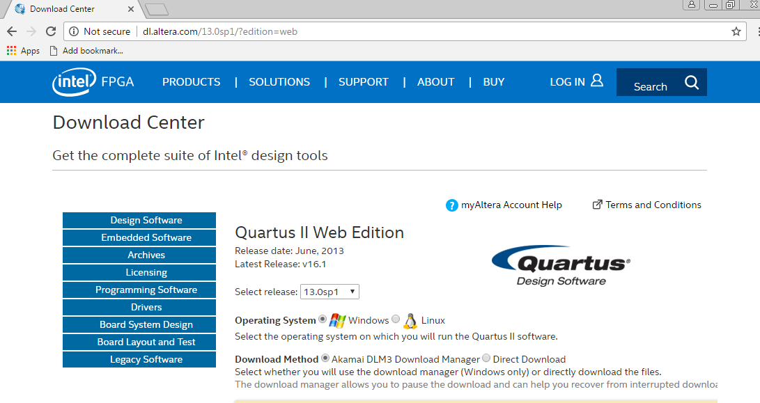 Quartus on Mac OSX | ezContents blog