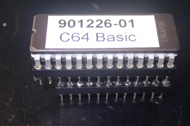 BASIC ROM chip EPROM version
