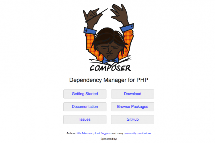 Composer homepage