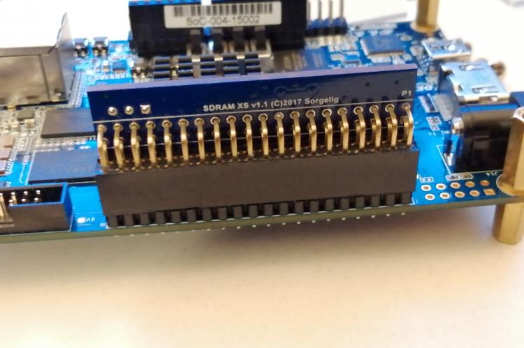 SDRAM mister installed